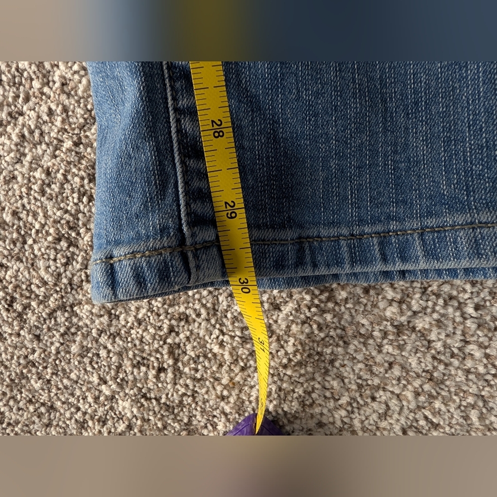 Torrid Wide Leg Jeans Stretch High Rise Light Wash Denim 14R - Picture 10 of 10